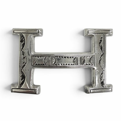 Hermes Toareg Hand Carved Belt