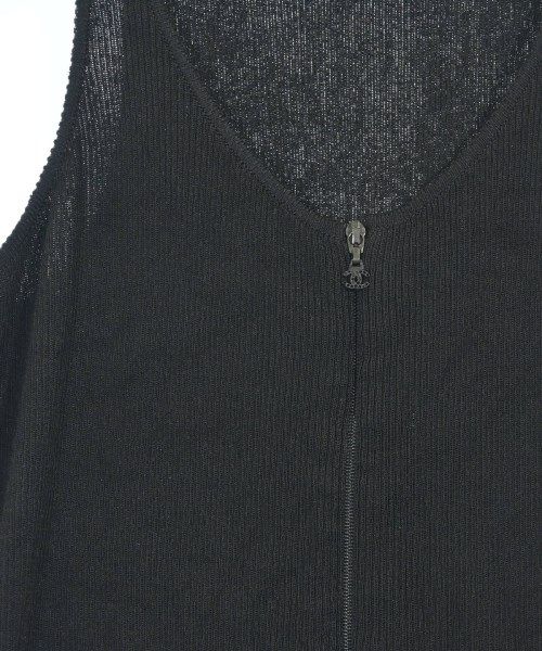 Chanel Vest Sleeveless Black — view 4