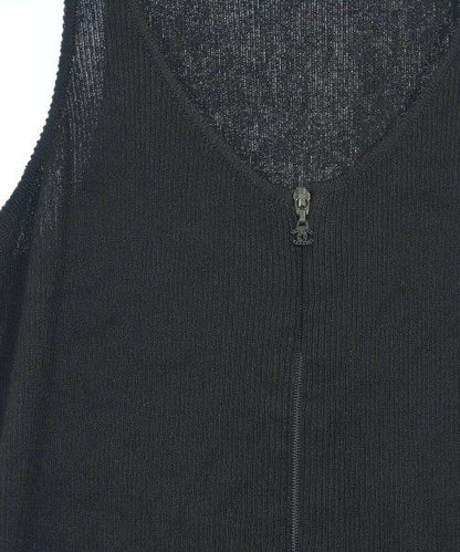 Chanel Vest Sleeveless Black — view 4