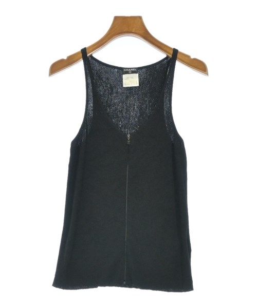 Chanel Vest Sleeveless Black