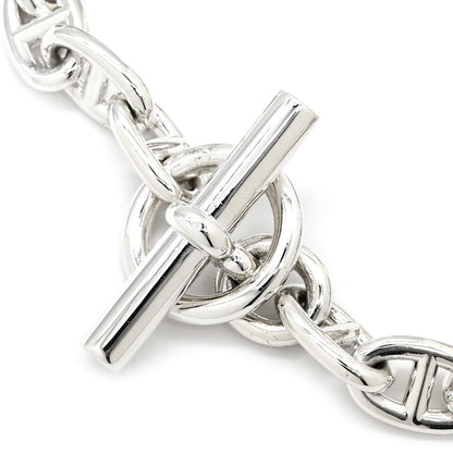 Hermes Bracelet Chaine D'ancre MM 925 Sterling Silver 16 Links — view 4