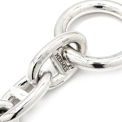 Hermes Bracelet Chaine D'ancre MM 925 Sterling Silver 16 Links — view 5