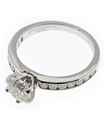 Tiffany & Co Channel Setting Solitaire Ring Diamond New — view 2