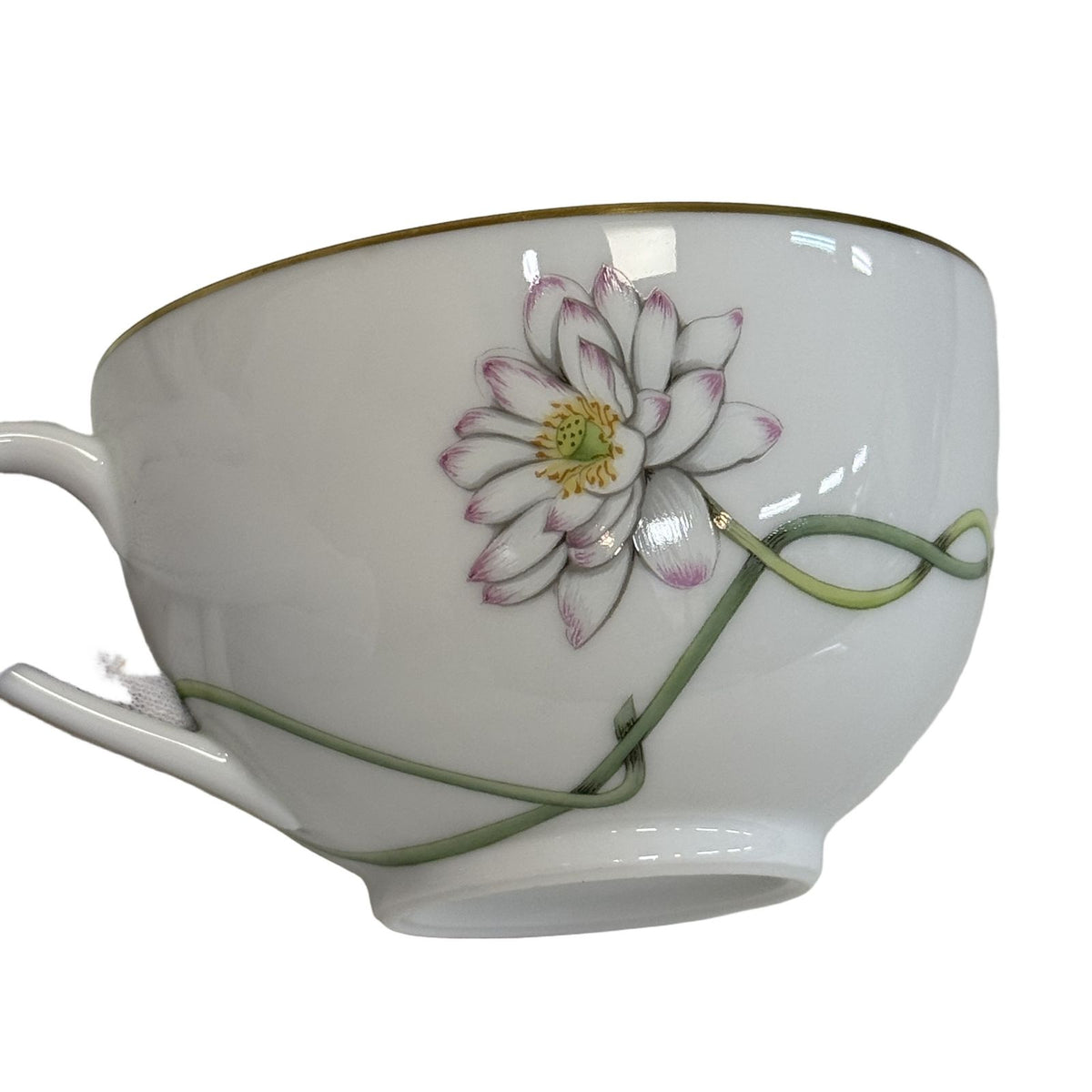 Hermes Nile Garden Un Jardin Sur le Nil Ceramic Porcelain Cup & Saucer Tea Cup — view 8