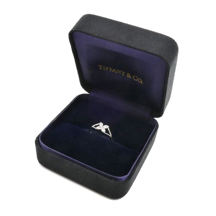 Tiffany & Co Platinum Victoria Ring Diamond — view 8
