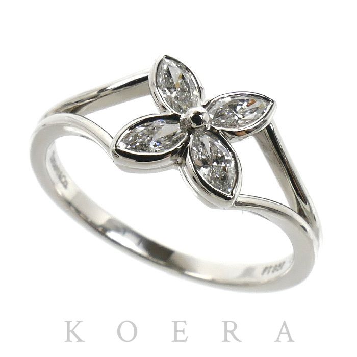 Tiffany & Co Platinum Victoria Ring Diamond