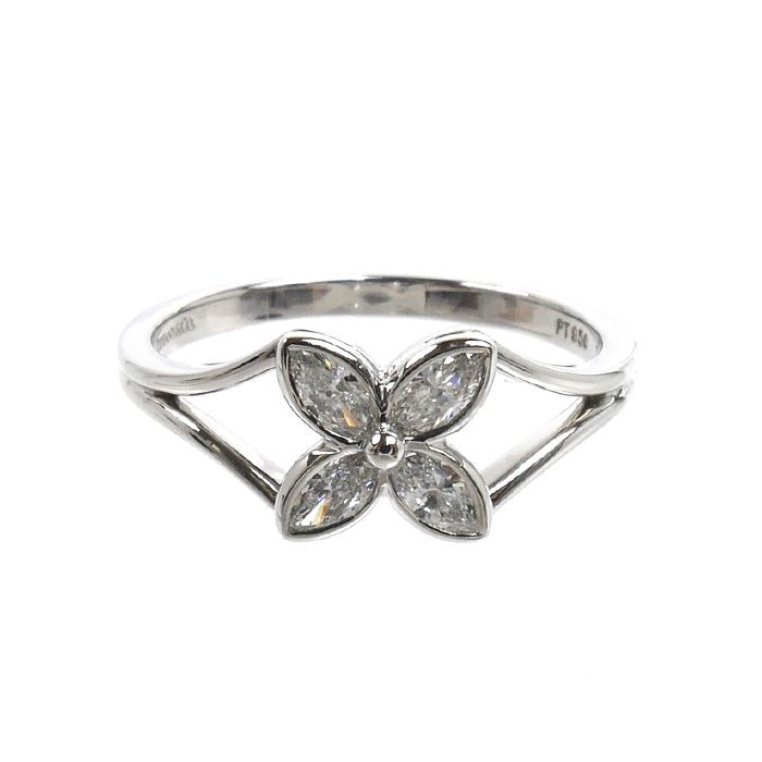 Tiffany & Co Platinum Victoria Ring Diamond — view 3