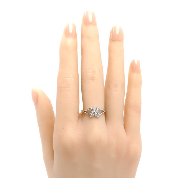 Tiffany & Co Platinum Victoria Ring Diamond — view 7