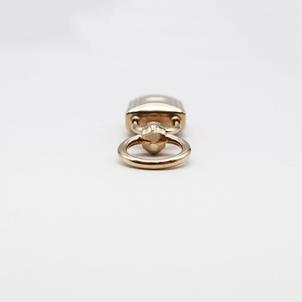 Hermes Scarf Ring Gold — view 4