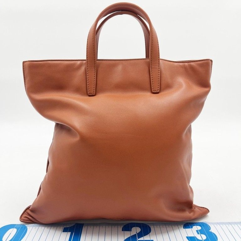 Loewe Handbag Anagram Brown Leather — view 2