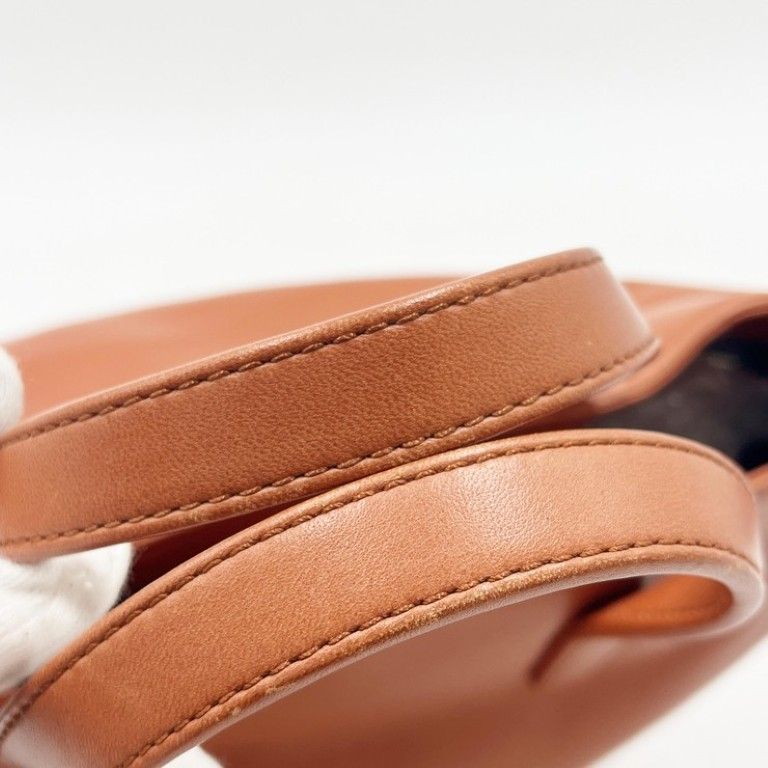 Loewe Handbag Anagram Brown Leather — view 7