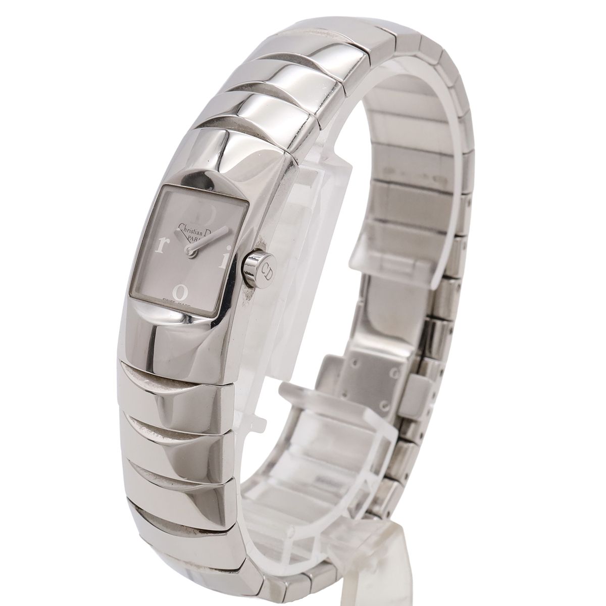 Dior Ific Silver Dial SS Quartz Watch — view 2