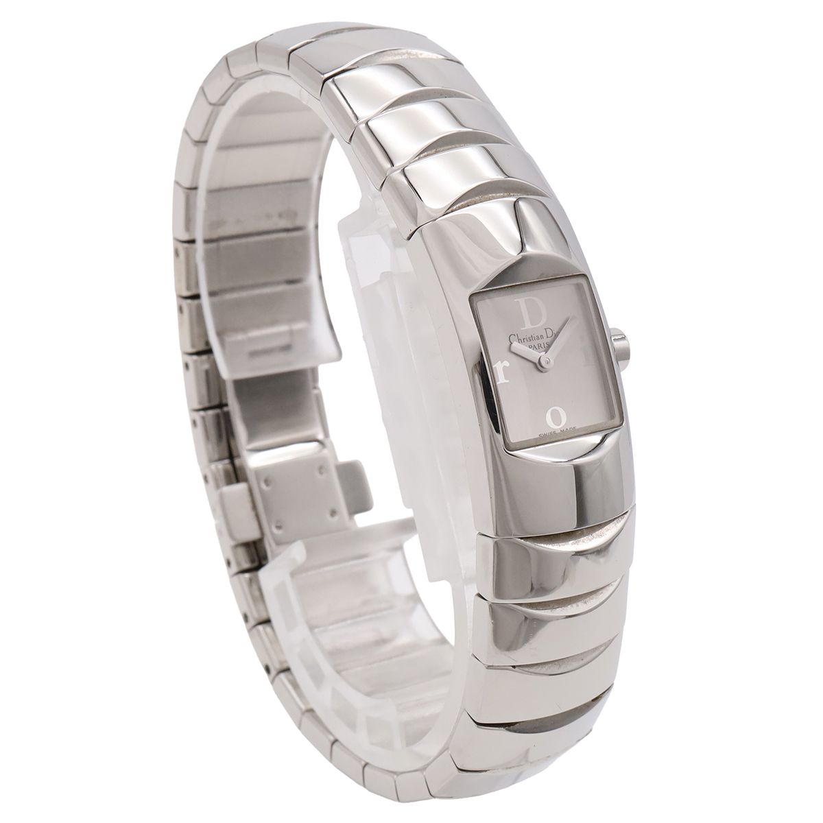 Dior Ific Silver Dial SS Quartz Watch — view 3