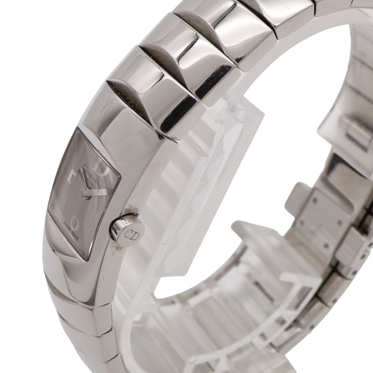 Dior Ific Silver Dial SS Quartz Watch — view 5