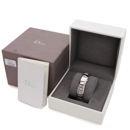Dior Ific Silver Dial SS Quartz Watch — view 8