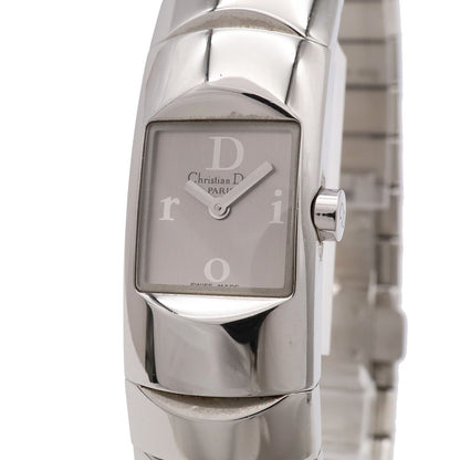 Dior Ific Silver Dial SS Quartz Watch — view 4