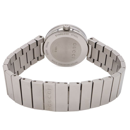 Gucci Brown Dial SS Interlocking G Quartz Watch 133.5 — view 7