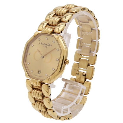 Dior Octagon Gold Dial Quartz Watch — view 2