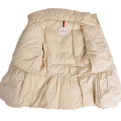 Moncler Jacket Down Guery Zip Up Nylon Beige 1 — view 7