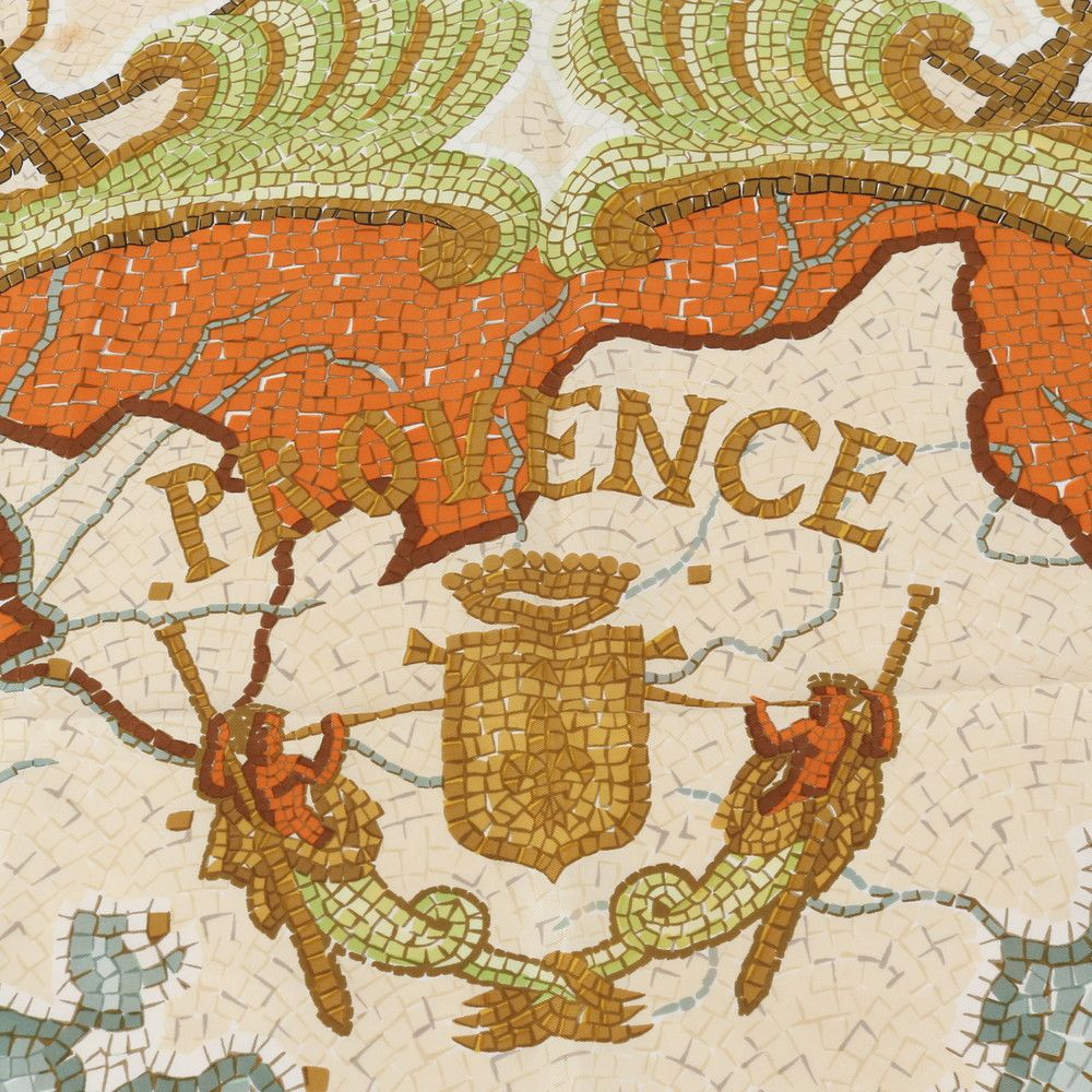Hermes Carre 90 Provence Silk 100% Scarf — view 7