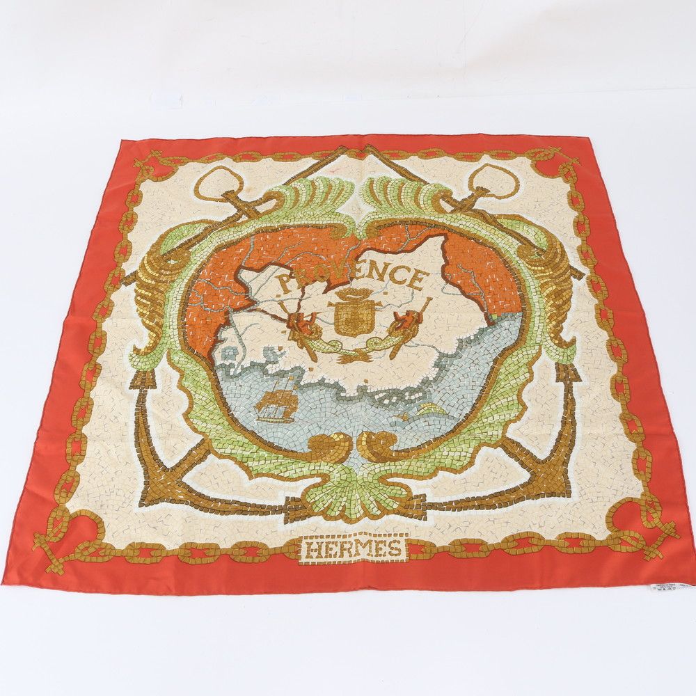 Hermes Carre 90 Provence Silk 100% Scarf