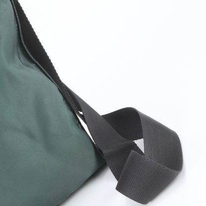 Prada Tessuto Nylon Triangle Logo Leather Shoulder Bag Crossbody Messenger — view 2