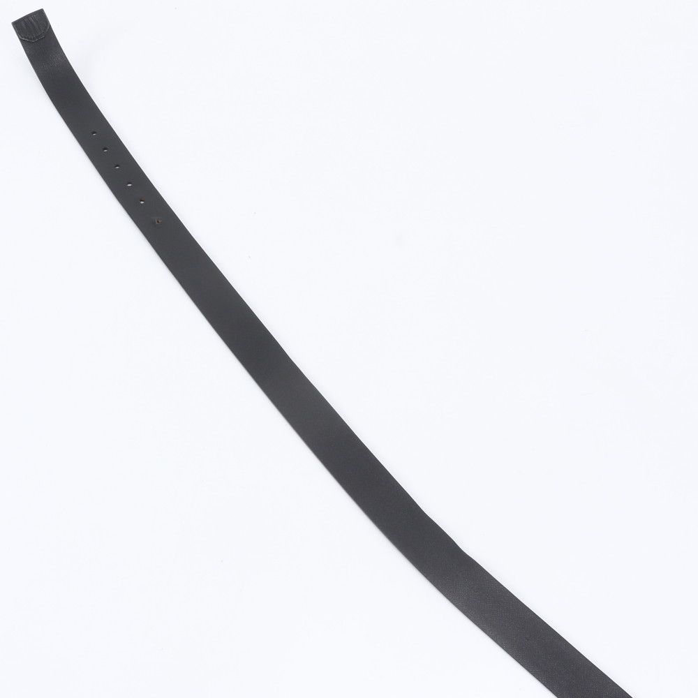 Prada Logo Buckle Leather Belt Black — view 6