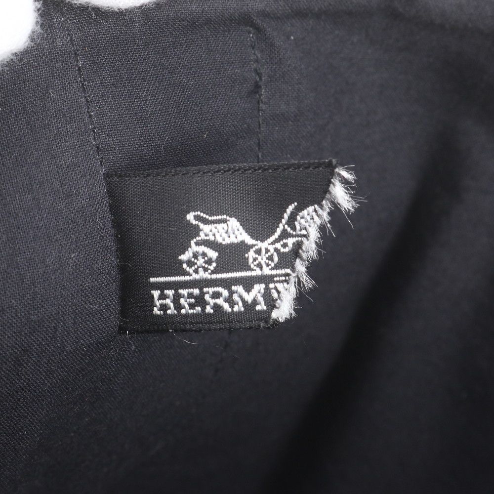Hermes Amedaba Diago PM Leather Tote Bag Hand Shoulder Black — view 8