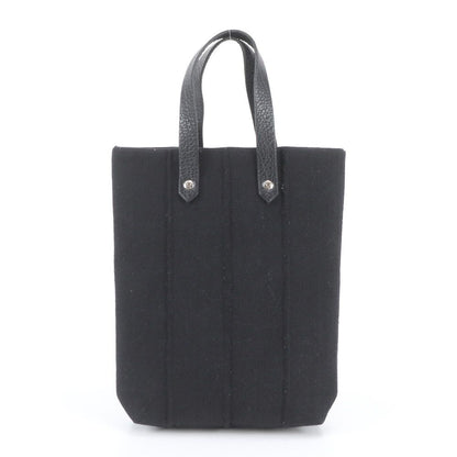Hermes Amedaba Diago PM Leather Tote Bag Hand Shoulder Black — view 3