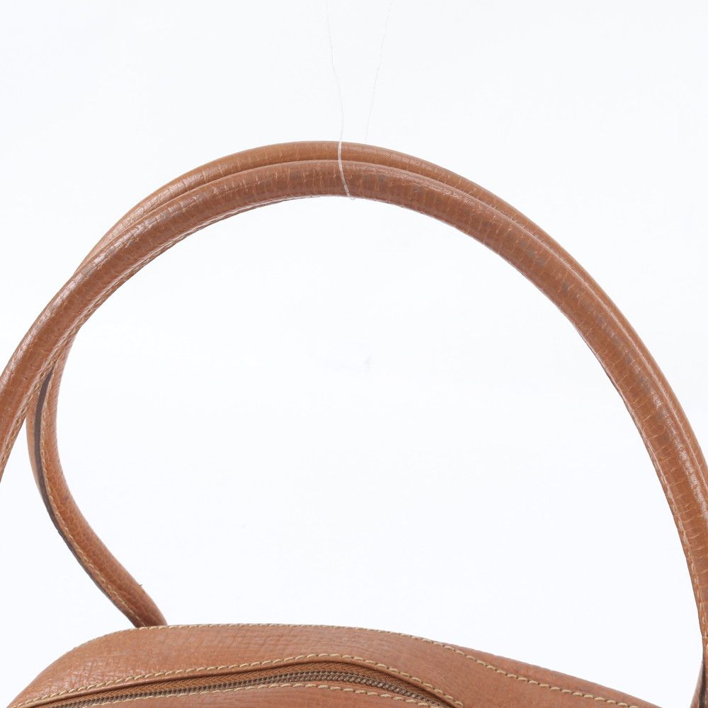 Loewe Vintage Leather Shoulder Bag Tote Hand Brown — view 2