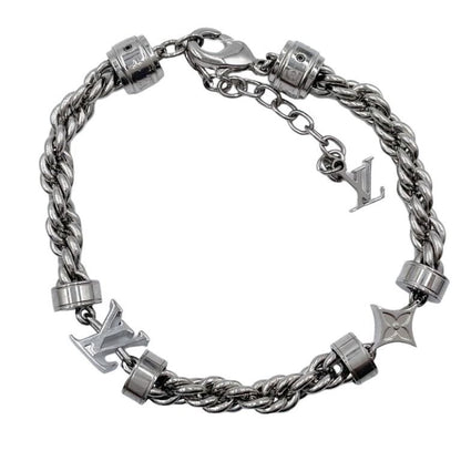 Louis Vuitton Bracelet LV Wire Silver Metal