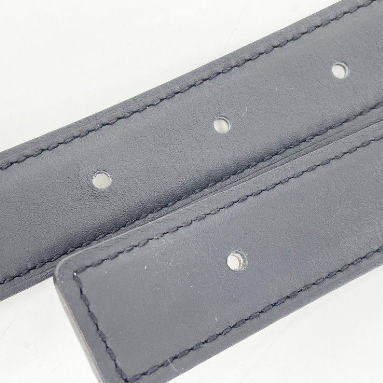Hermes Belt Etoupe Black Veau Epsom — view 4