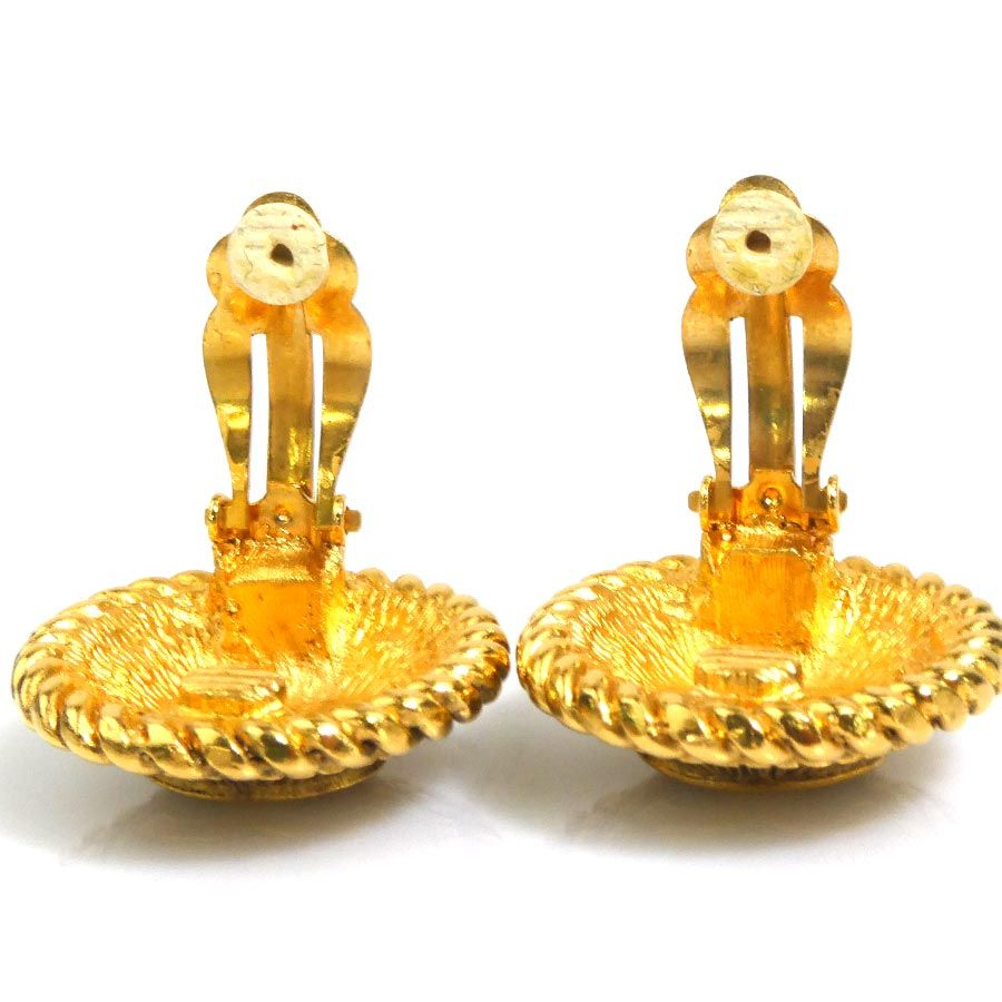 Chanel Earrings Gold — view 6