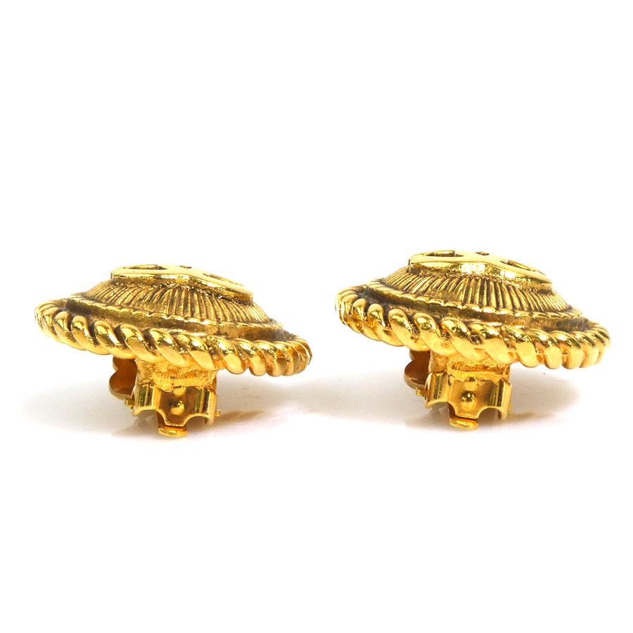 Chanel Earrings Gold — view 5
