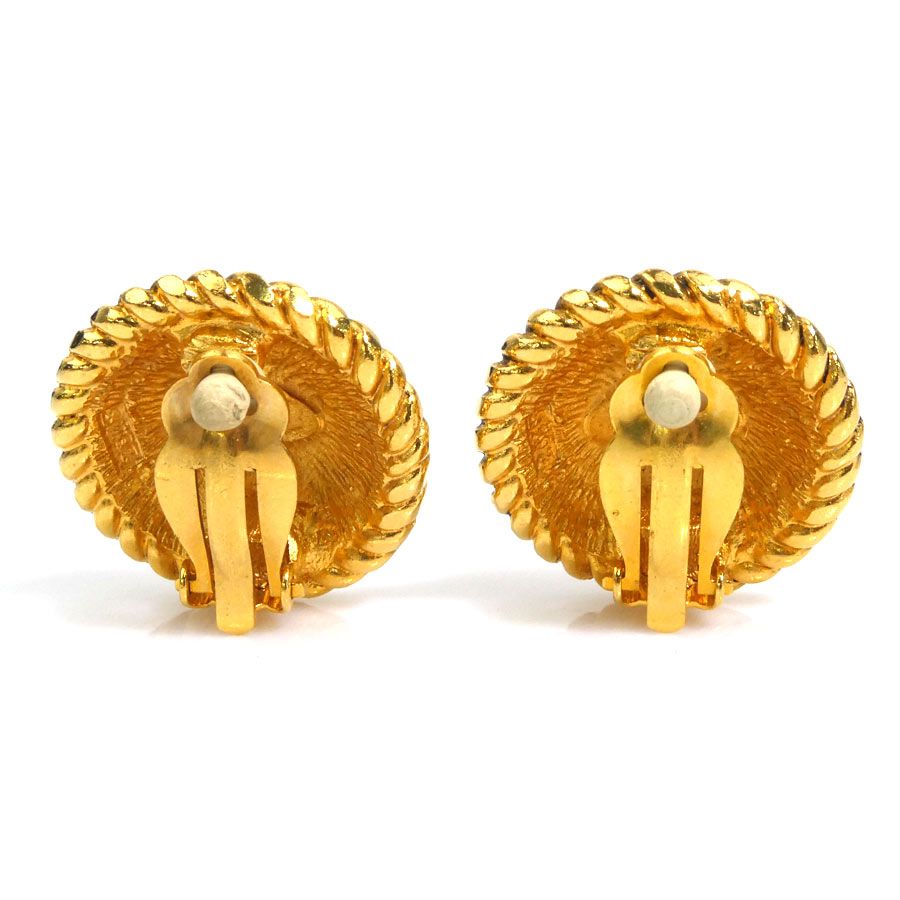 Chanel Earrings Gold — view 4