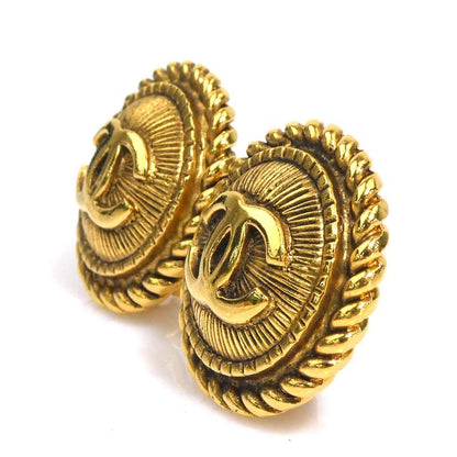 Chanel Earrings Gold — view 2