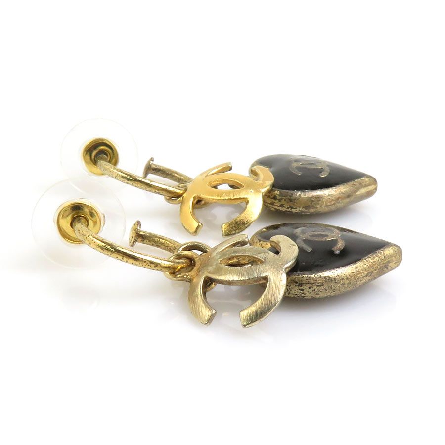 Chanel Earrings Gold — view 4