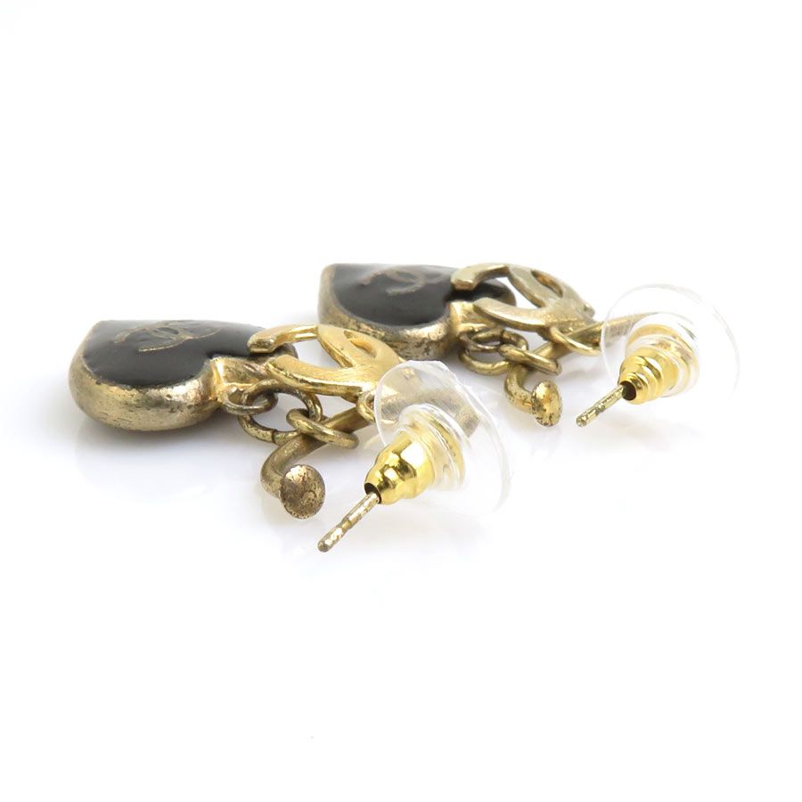 Chanel Earrings Gold — view 6