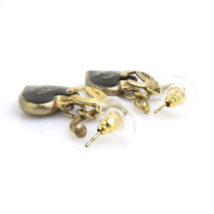 Chanel Earrings Gold — view 6