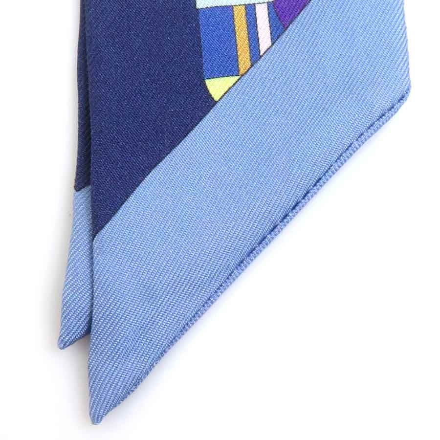 Hermes Twilly Scarf Purple — view 6