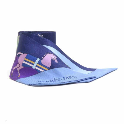 Hermes Twilly Scarf Purple