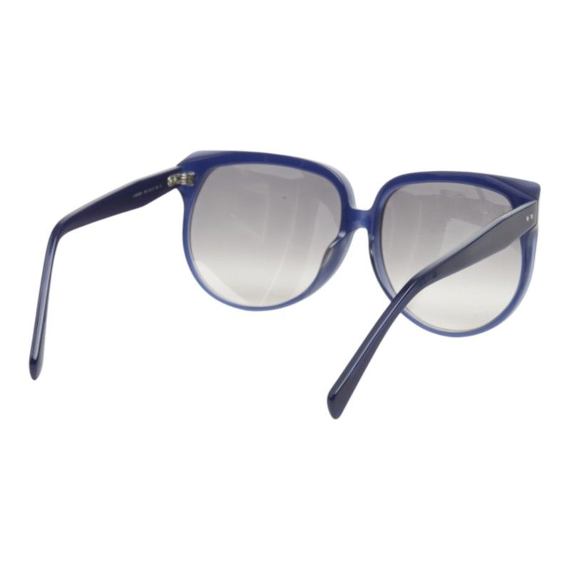 Celine Sunglasses Eyewear Boston Shape Big Blue Acetate — view 3