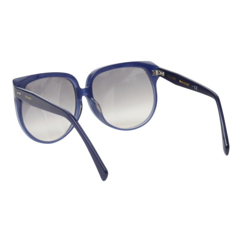 Celine Sunglasses Eyewear Boston Shape Big Blue Acetate — view 2