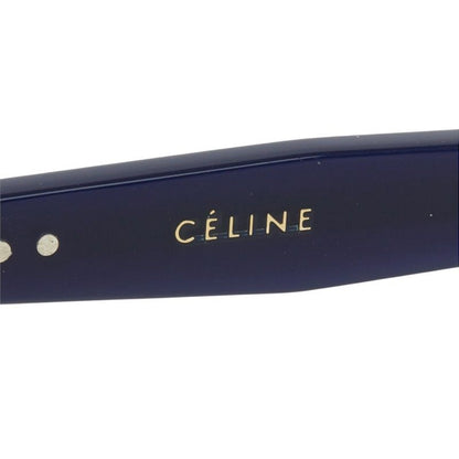 Celine Sunglasses Eyewear Boston Shape Big Blue Acetate — view 4