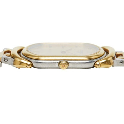 Hermes Rallye Watch Gold Silver Stainless Steel — view 3