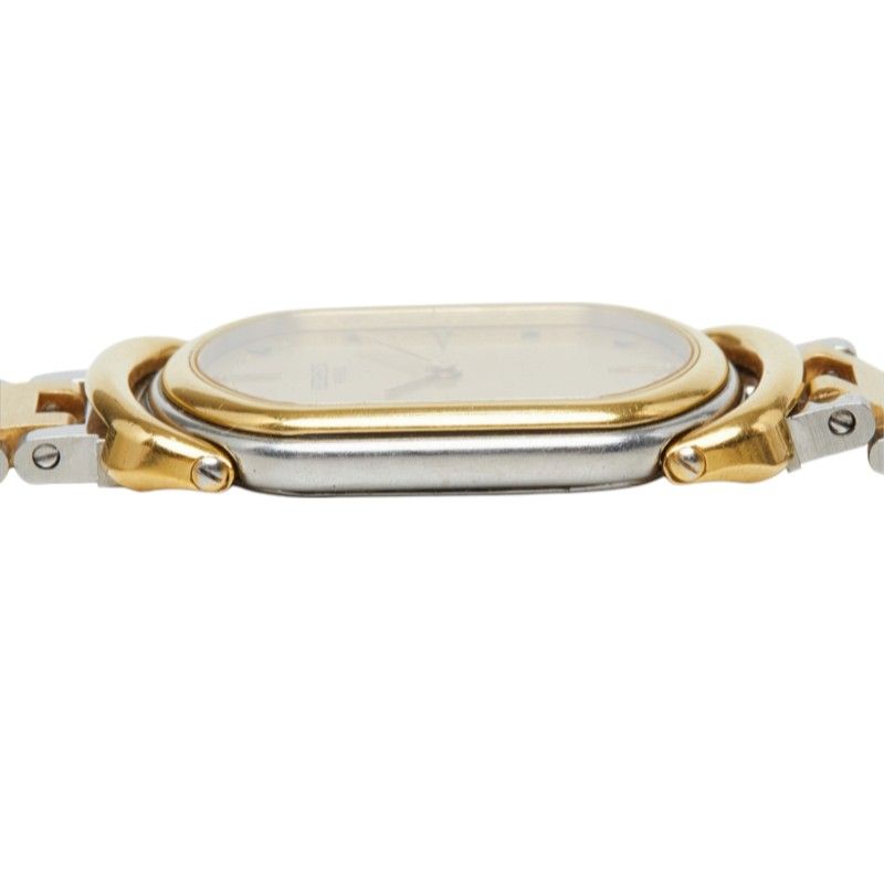 Hermes Rallye Watch Gold Silver Stainless Steel — view 4