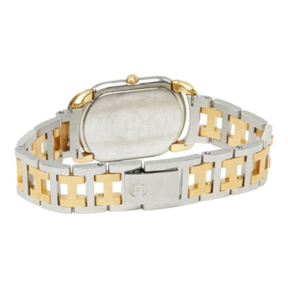 Hermes Rallye Watch Gold Silver Stainless Steel — view 5