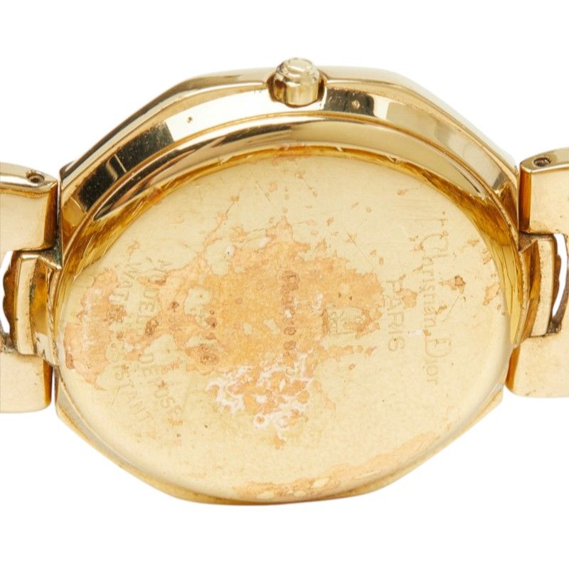 Dior Depose Octagon Watch 45.154 Gold Plated — view 6