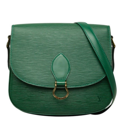 Louis Vuitton Epi Mini Saint-cloud Crossbody Shoulder Bag Borneo Green Leather