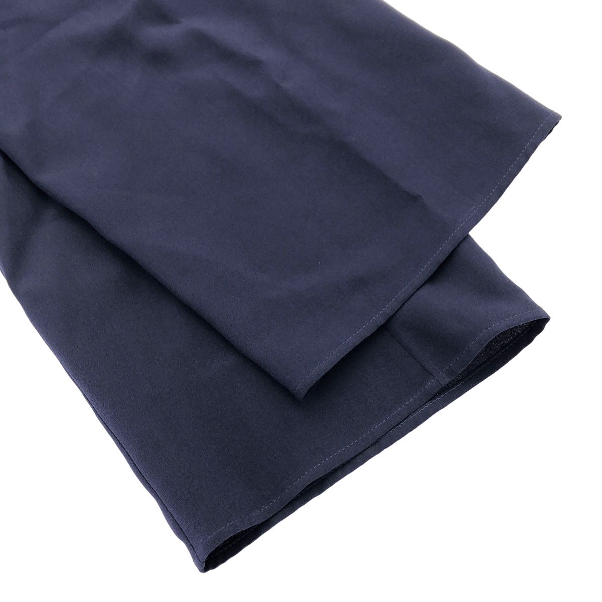 Hermes Silk Blouse Shirt Navy 44 — view 5